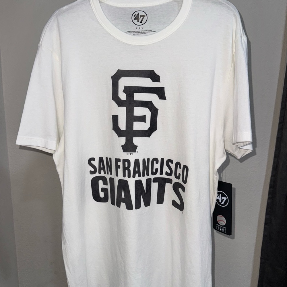 47 San Francisco Giants White Short Sleeve Tee
